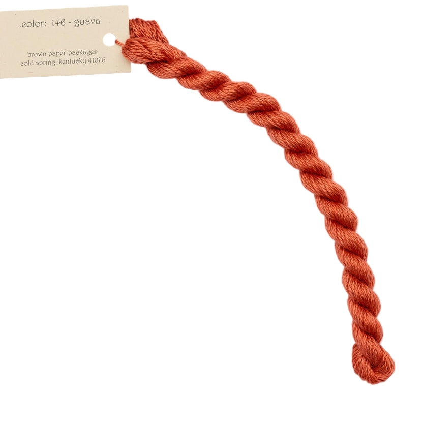 Silk & Ivory 146 Guava- The Fancy Stitch