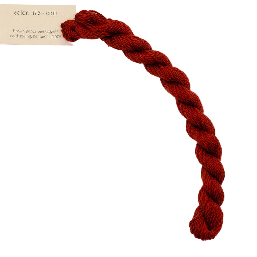 Silk & Ivory 176 Chili- The Fancy Stitch