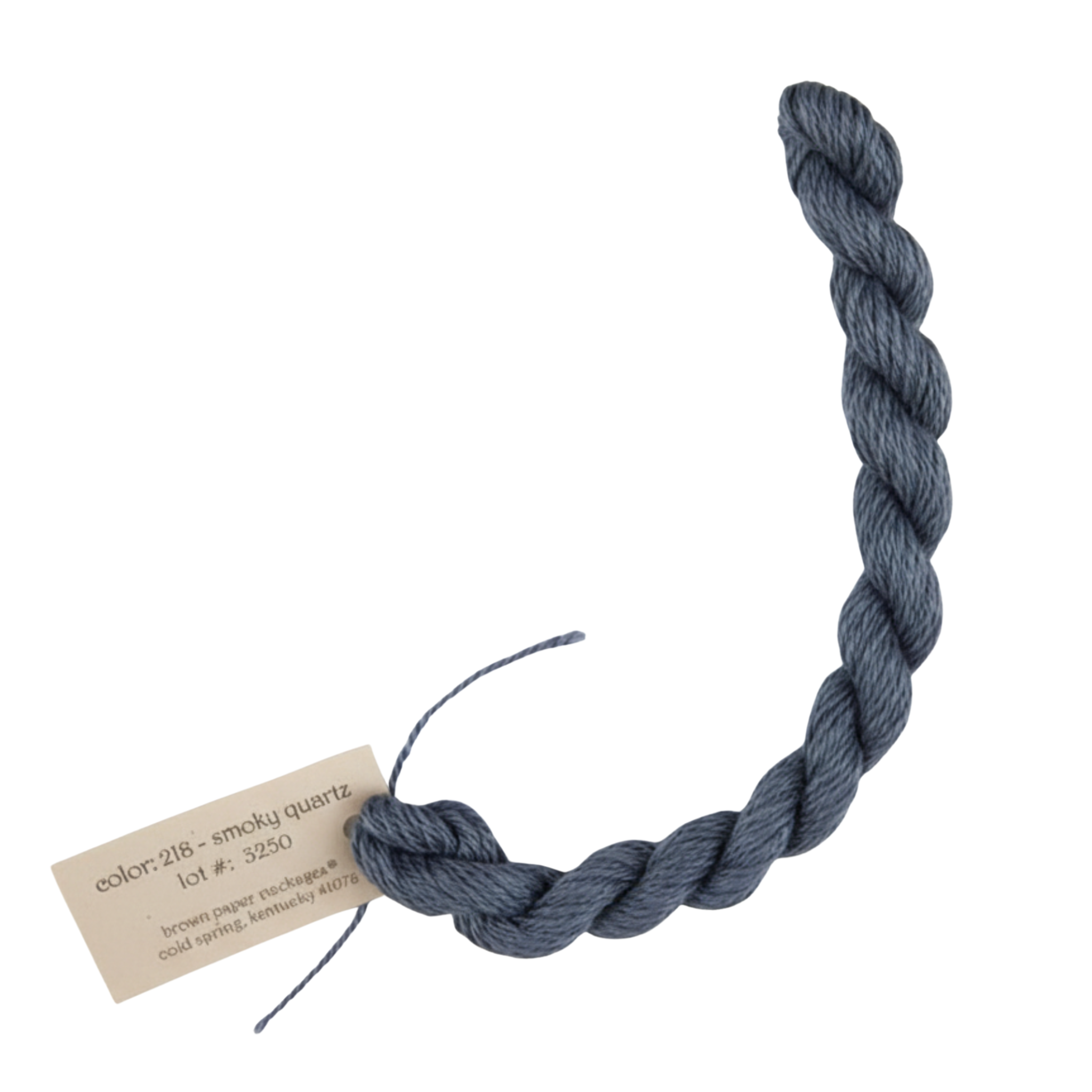 Silk & Ivory 218 Smoky Quartz-The Fancy Stitch