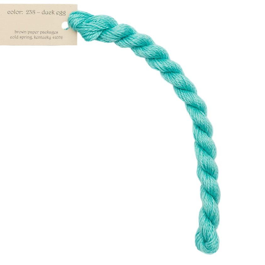 Silk & Ivory 238 Duck Egg- The Fancy Stitch