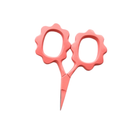Small Flower Scissors in Flamingo-The Fancy Stitch