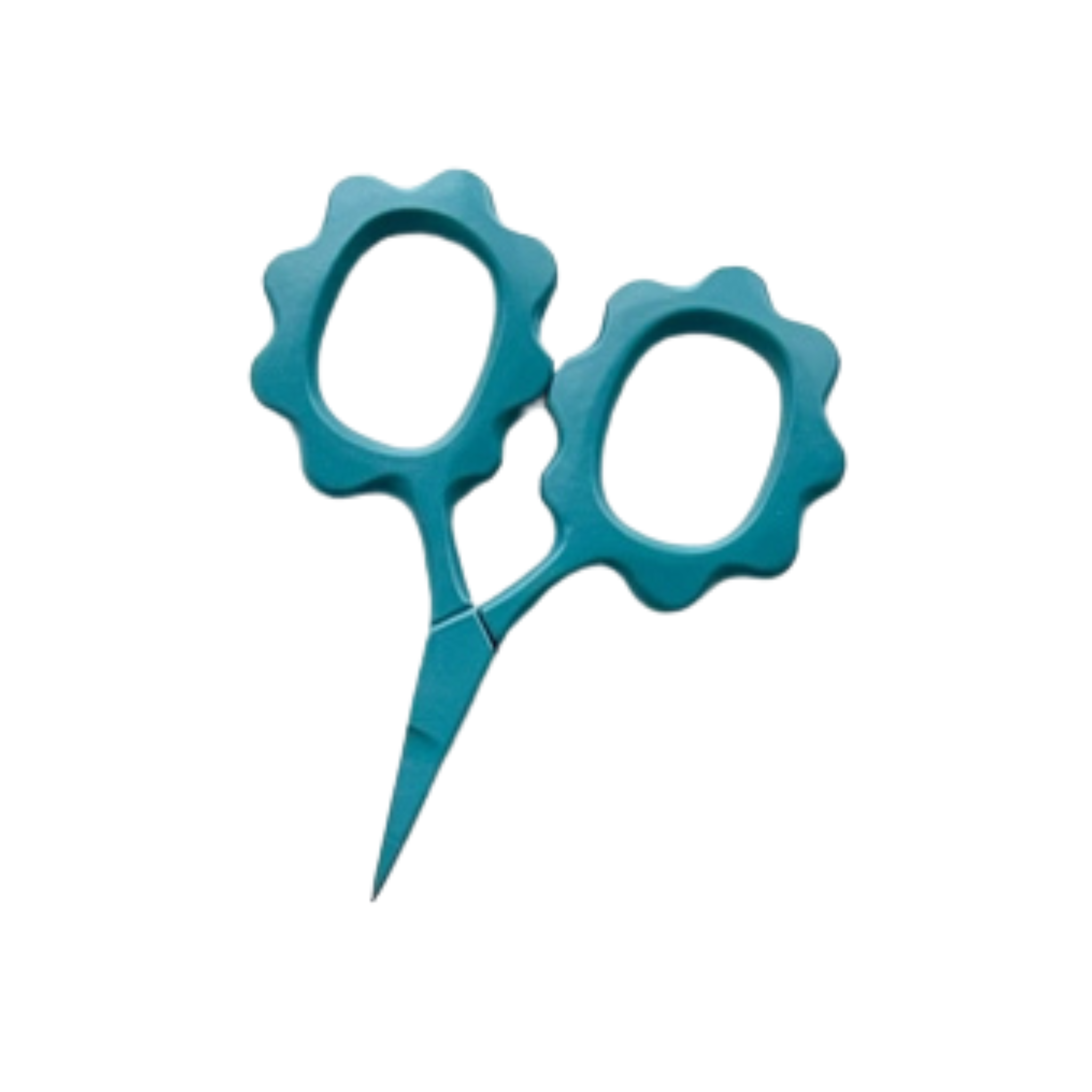 Small Flower Scissors in Ocean-The Fancy Stitch