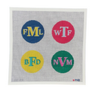 The Life Coasters-Fancy Stitch