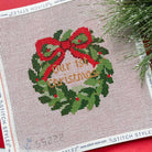 Our First Christmas Wreath- Fancy Stitch