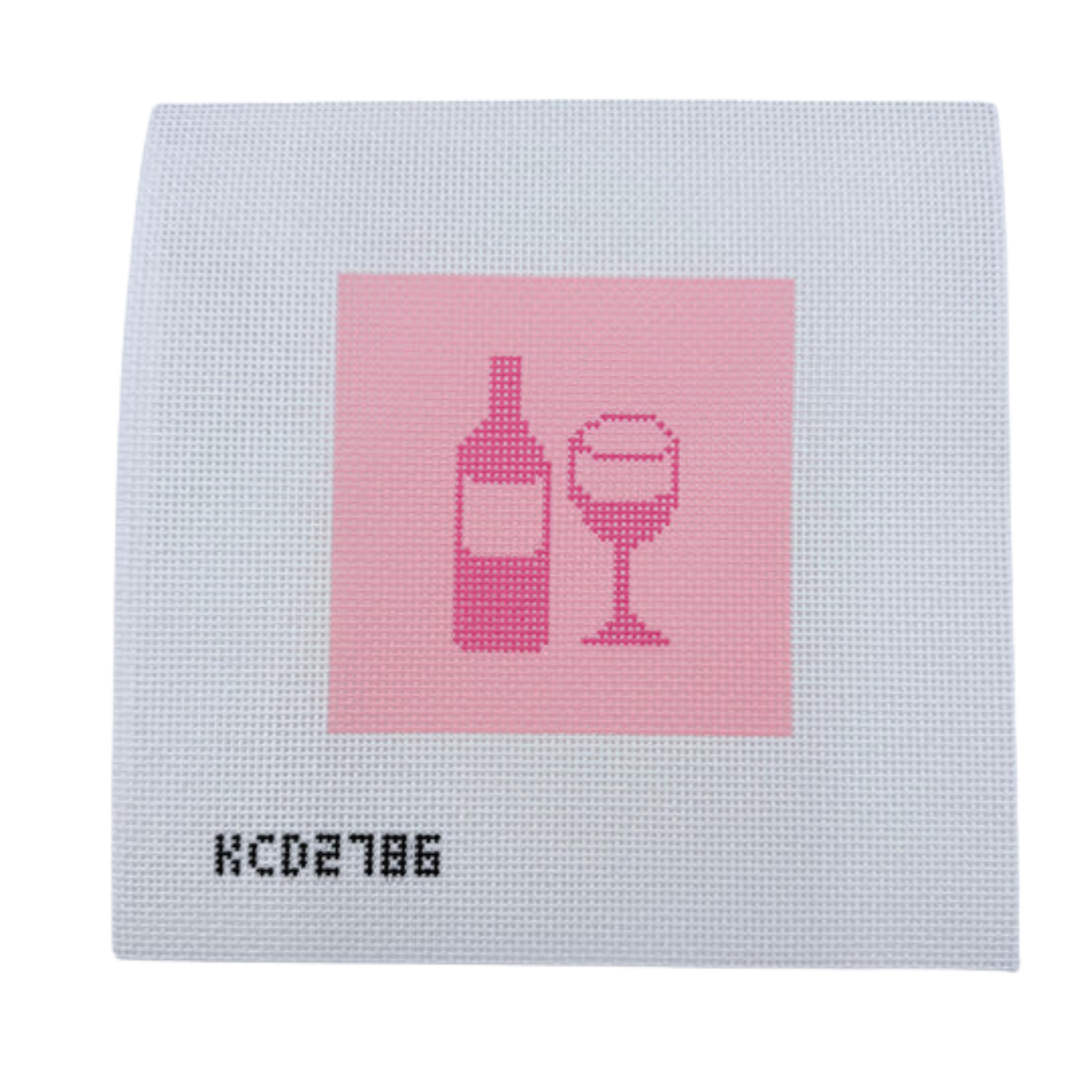Wine Pairings Printed Square-The Fancy Stitch